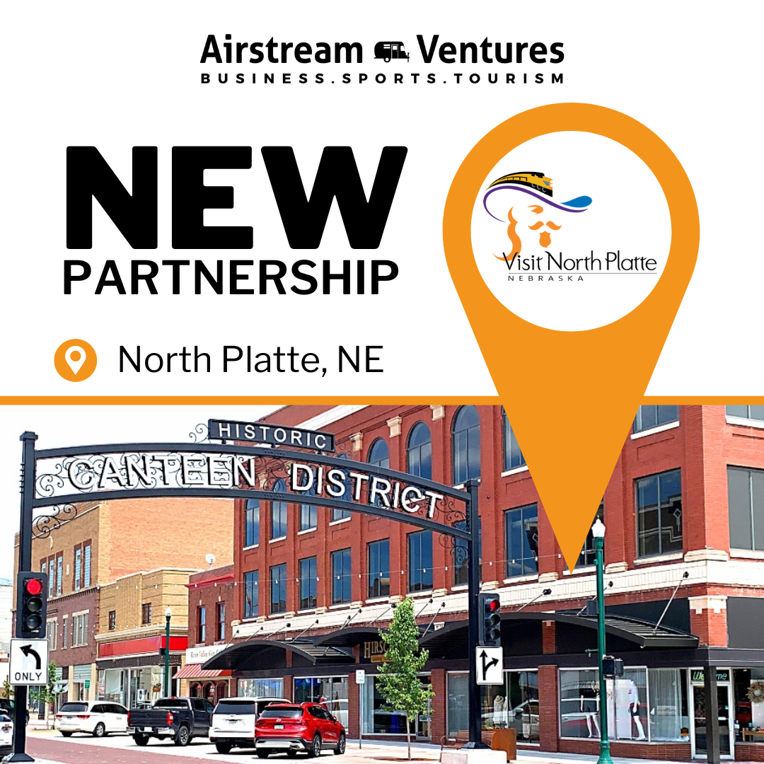 AIRSTREAM VENTURES PARTNERS WITH VISIT NORTH PLATTE to assist in sports tourism